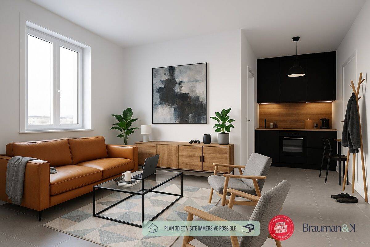 Appartement 1 pièce 25 m² · à Bordeaux · 25 m² · 214 500 €