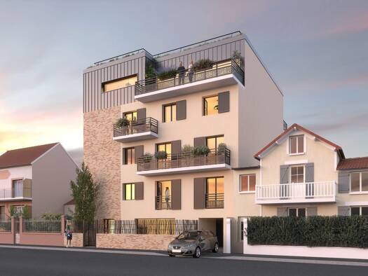 Appartement à vendre - neuf 456 000 € 3 pièces 2 chambres 56,8 m² dès le 31/03/2027 Les Groux Malakoff 92240
