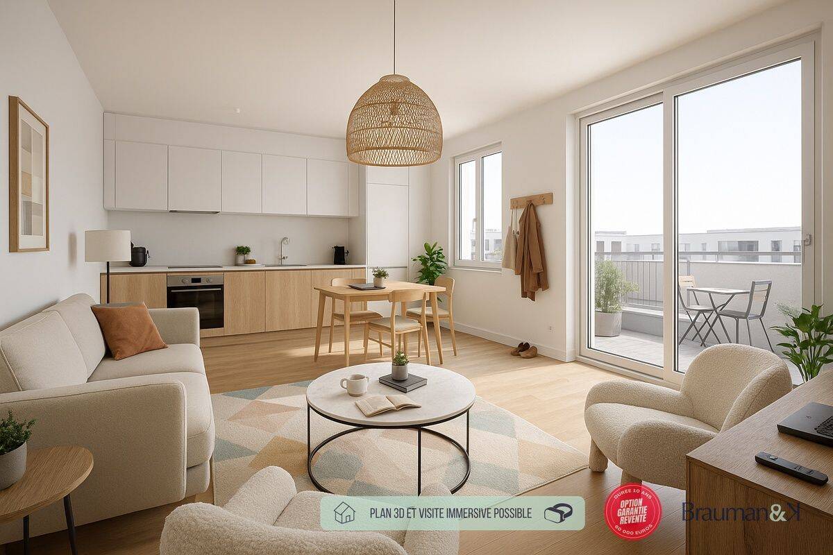 Appartement 2 pièces 51 m² · à Sartrouville · 51 m² · 364 000 €