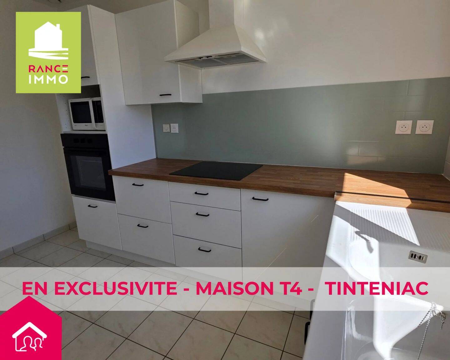 Maison 4 pièces 82 m² · à Tinténiac · 82 m² · 1 100 €/mois