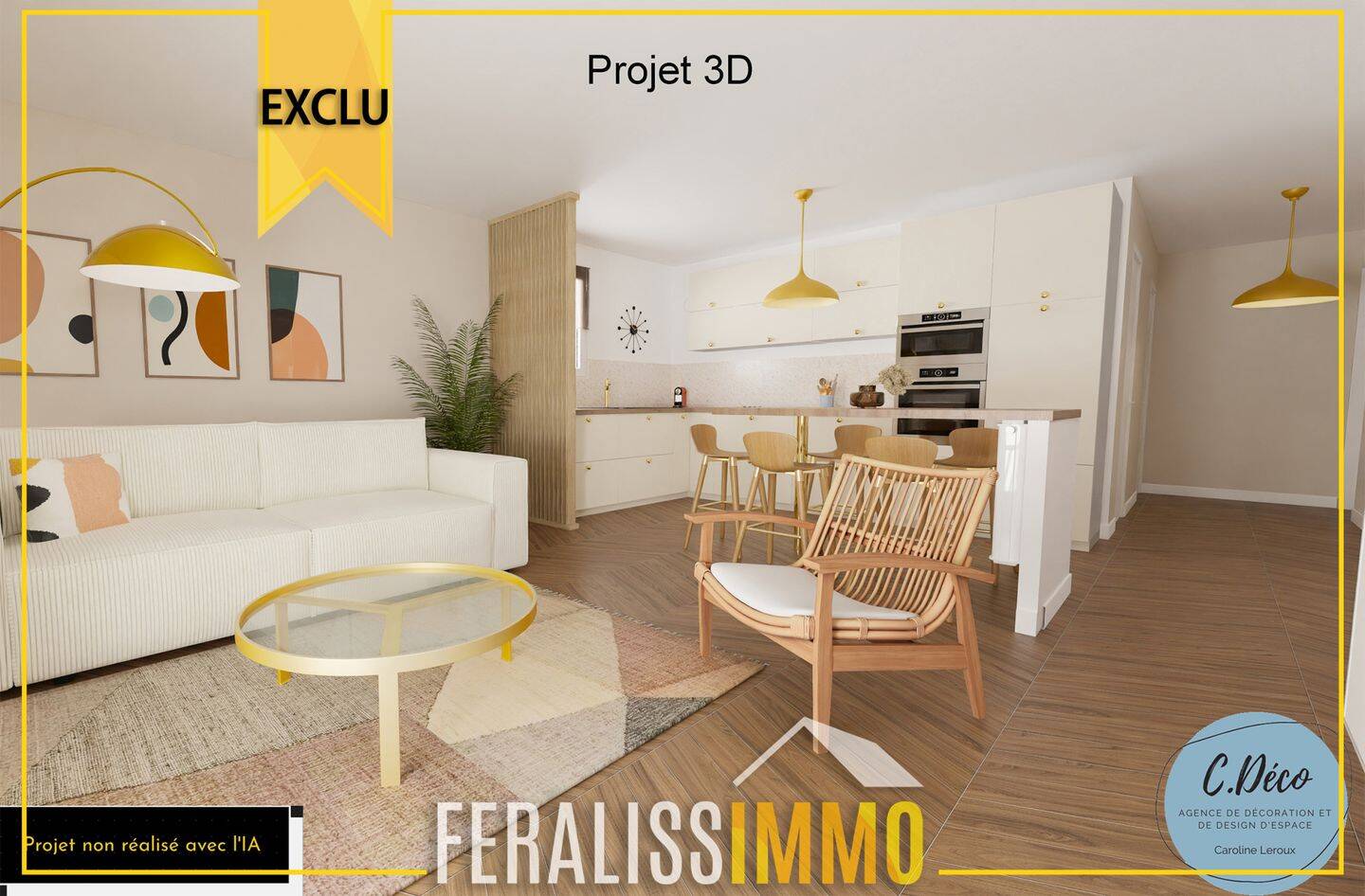 Appartement 4 pièces 81 m² · à Éragny · 81,3 m² · 179 900 €