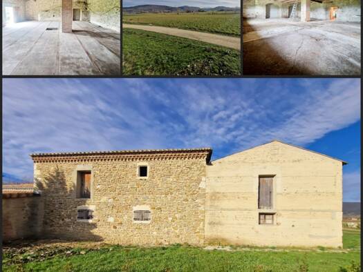 Ferme à vendre 170 000 € 4 pièces 1 chambre 378 m² 721 m² de terrain Marsanne 26740