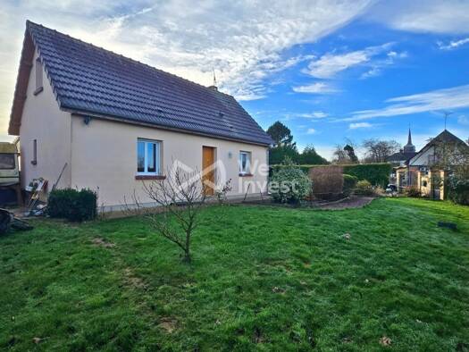 Maison de plain-pied à vendre 158 500 € 3 pièces 3 chambres 65 m² Richemont 76390