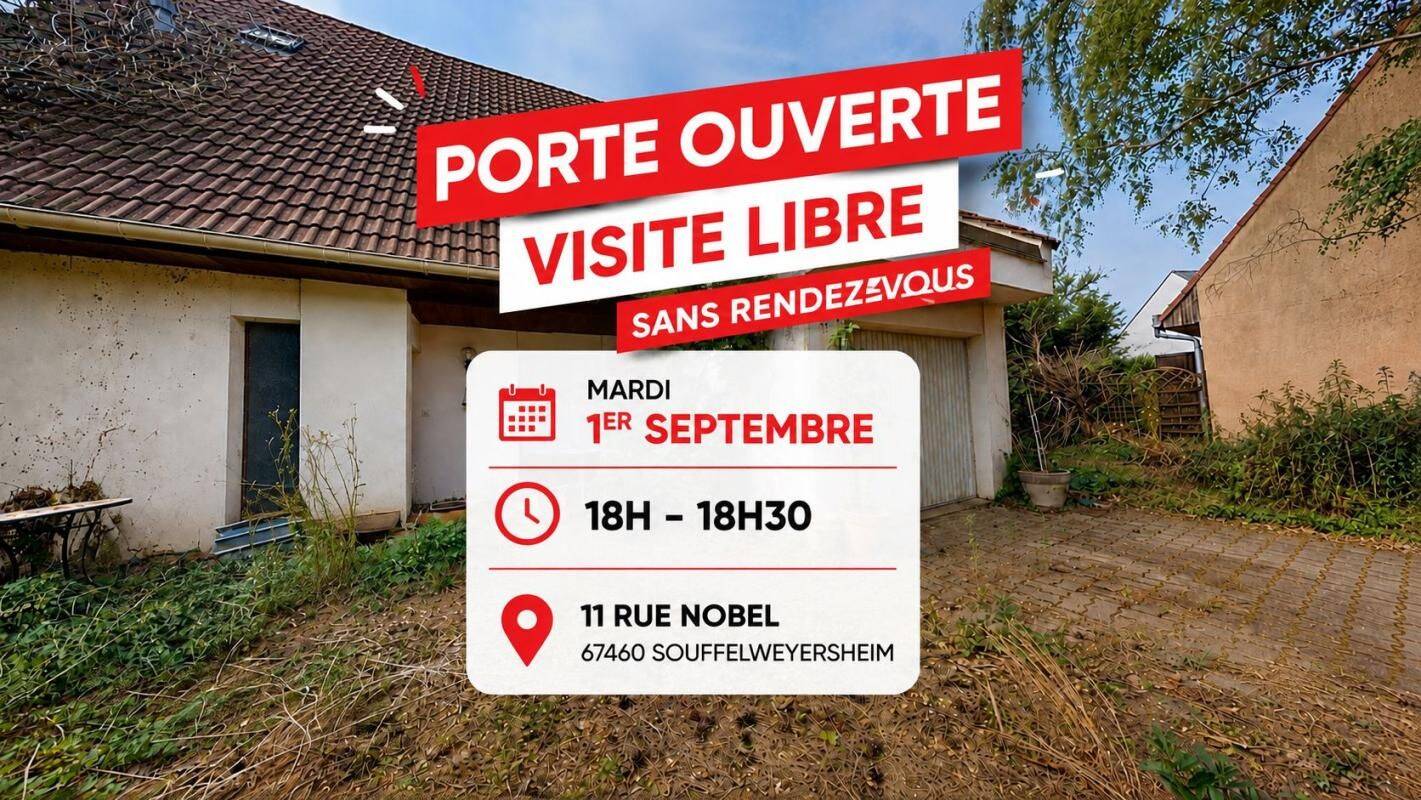Maison 6 pièces 110 m² · à Souffelweyersheim · 110 m² · 300 000 €