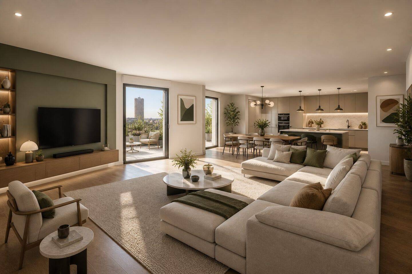 Appartement 4 pièces 78 m² · à Lyon 8ème · 78 m² · 1 100 000 €