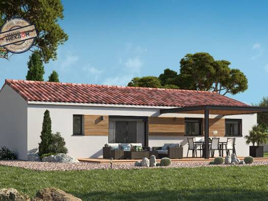Terrain avec maison neuve à vendre 260 000 € 5 pièces 3 chambres 83 m² 608 m² de terrain Marcilloles 38260