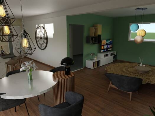 Terrain avec maison neuve à vendre 372 000 € 4 pièces 3 chambres 105 m² 475 m² de terrain Cappelle-en-Pévèle 59242