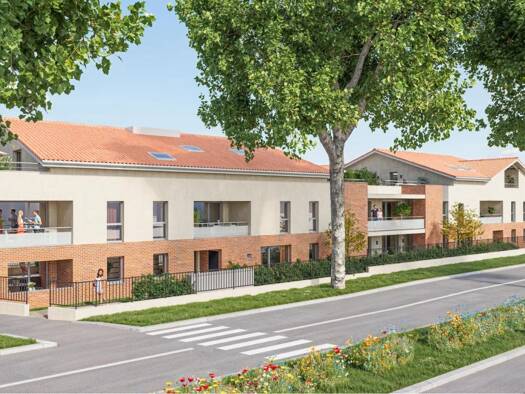 Appartement à vendre - neuf 289 000 € 3 pièces 2 chambres 61 m² 2 étages Centre L'Union 31240