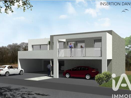 Terrain constructible viabilisé à vendre 221 000 € 487,4 m² de terrain Veymerange Elange Thionville 57100