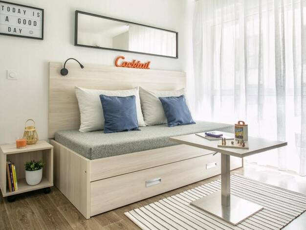 Studio à louer - logement étudiant 432 € 1 pièce 18 m² Limoges Sud-Portes Férées Limoges 87000