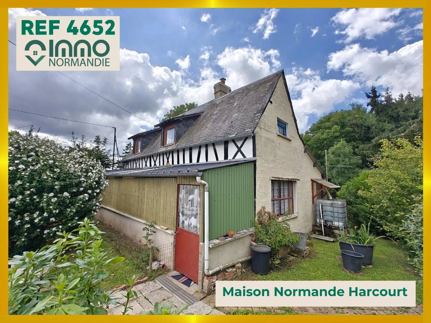 Maison 4 pièces 77 m² · à Harcourt · 77 m² · 78 000 €