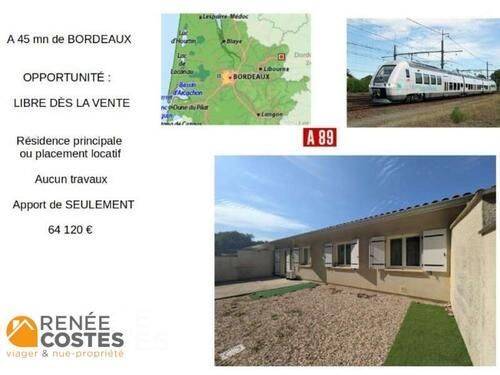 Maison 4 pièces 76 m² · à Libourne · 76 m² · 64 120 €