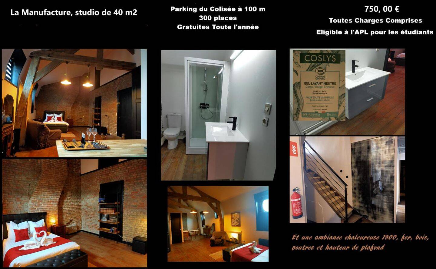 Appartement 2 pièces 40 m² · à Roubaix · 40 m² · 750 €