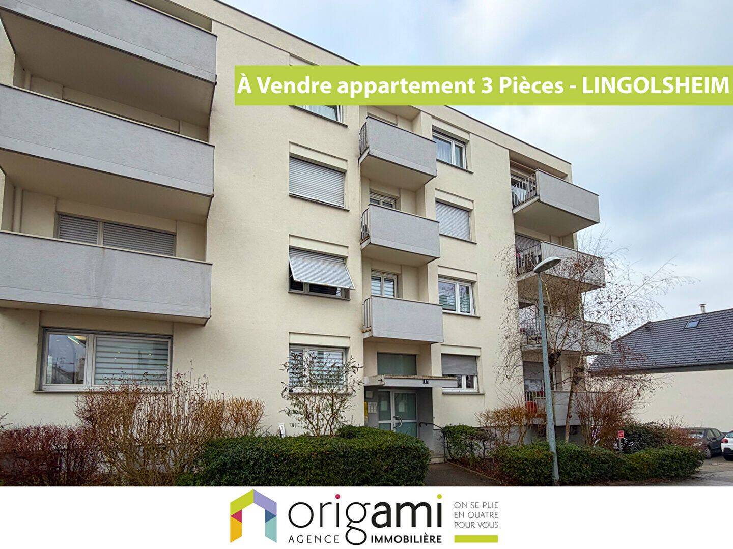 Appartement 3 pièces 65 m² · à Lingolsheim · 65 m² · 159 000 €
