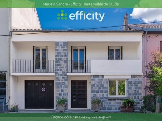 Maison de ville à vendre 136 500 € 4 pièces 3 chambres 88 m² 468 m² de terrain Montazels 11260