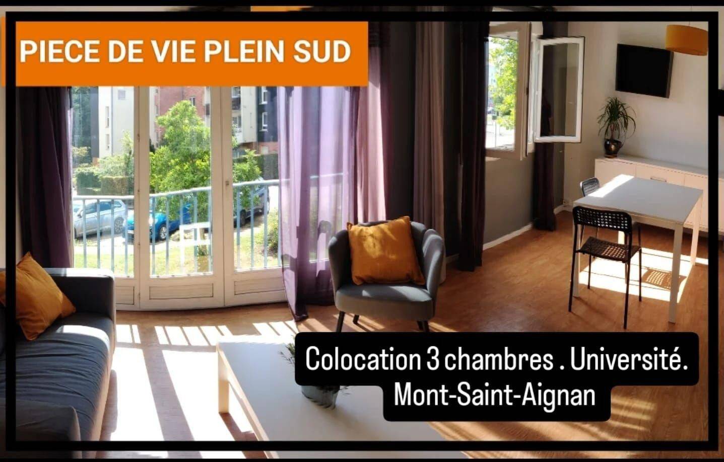 5 pièces 71 m² · à Mont-Saint-Aignan · 71 m² · 425 €