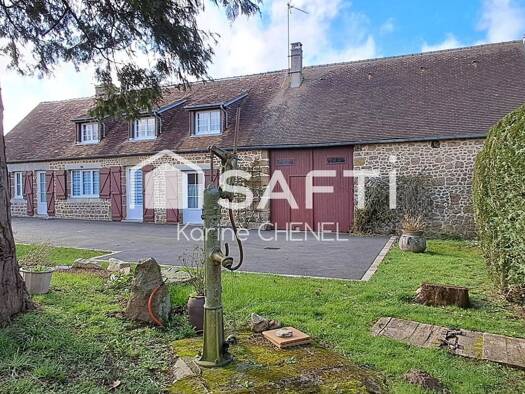 Maison à vendre 138 000 € 5 pièces 3 chambres 125 m² 700 m² de terrain La Ferté-Macé 61600