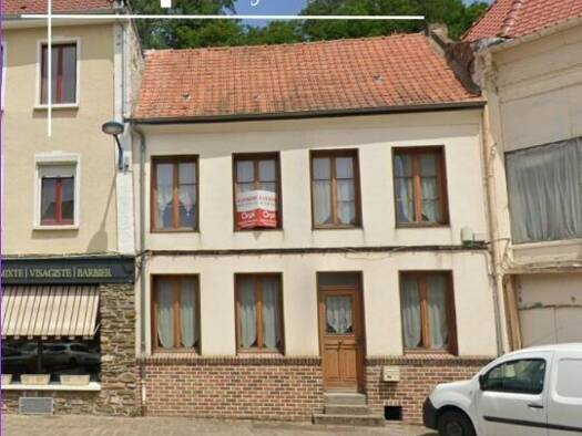 Maison de ville à vendre 120 000 € 3 pièces 2 chambres 82,4 m² 100 m² de terrain Domart-en-Ponthieu 80620
