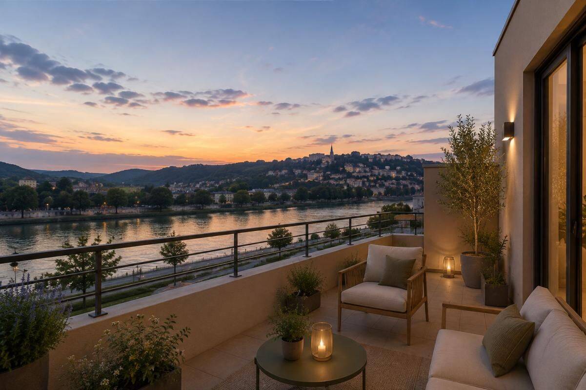 Appartement 4 pièces 77 m² · à Neuville-sur-Saône · 77 m² · 368 600 €