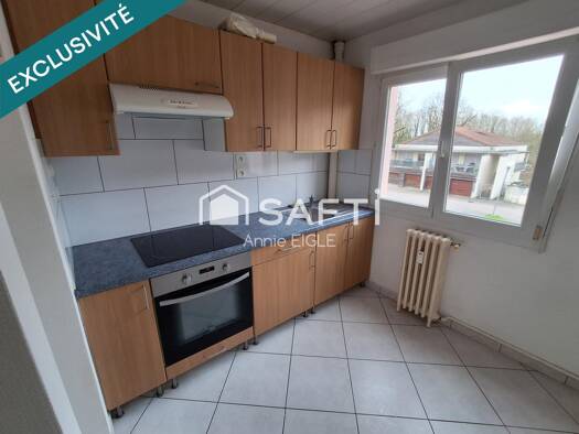 Appartement à vendre 59 000 € 3 pièces 1 chambre 46 m² Étage 1/2 Centre Ville-Cité Verte Verdun 55100
