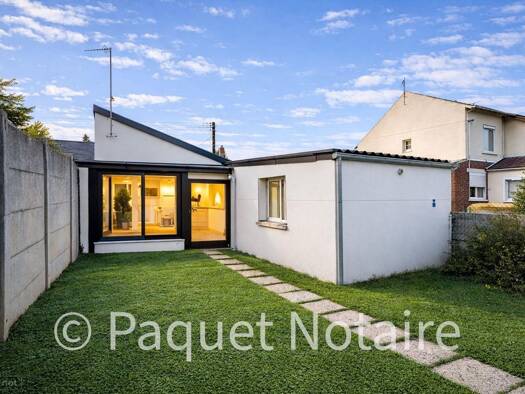 Maison à vendre 54 900 € 5 pièces 1 chambre 60 m² 142 m² de terrain Vouel Tergnier 02700