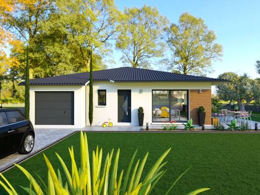 Terrain avec maison neuve à vendre 270 840 € 4 pièces 3 chambres 93 m² 736 m² de terrain Soues 65430