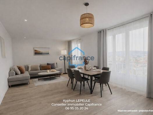 Appartement à vendre 181 900 € 9 pièces 3 chambres 92 m² Étage 6/10 Saint Claude - Torcols Besançon 25000