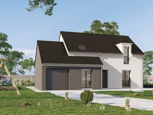 Terrain avec maison neuve à vendre 374 000 € 5 pièces 4 chambres 108 m² 375 m² de terrain Centre Bezons 95870
