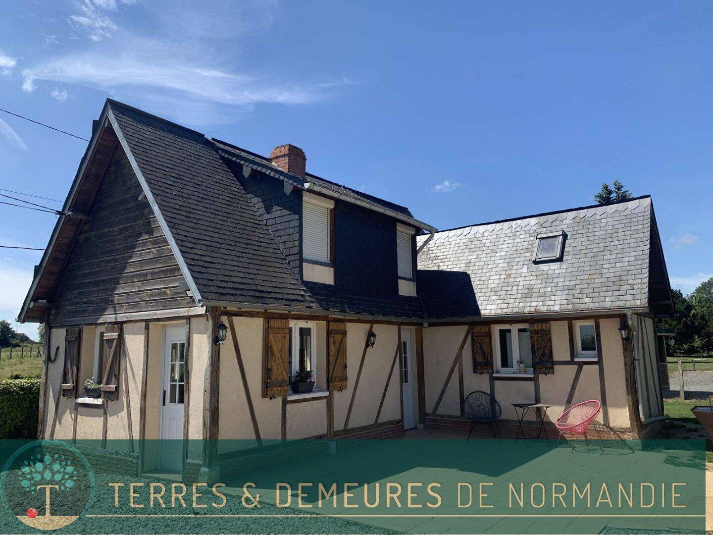 Maison 3 pièces 55 m² · à Treis-Sants-en-Ouche · 55 m² · 142 000 €