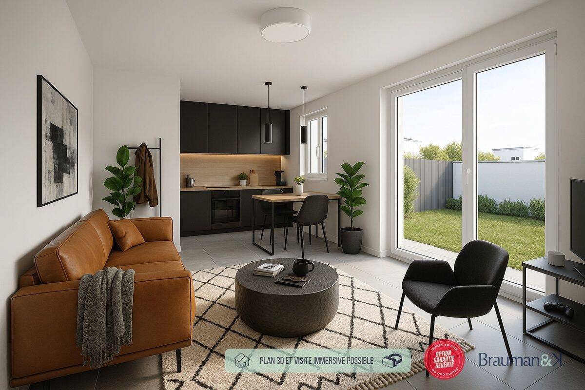 Appartement 3 pièces 56 m² · à Compiègne · 56 m² · 207 483 €