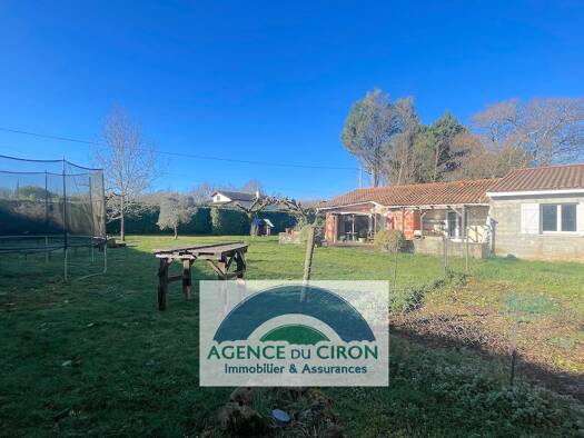 Maison de plain-pied à vendre 250 000 € 5 pièces 3 chambres 107 m² 1 594 m² de terrain Pujols-sur-Ciron 33210