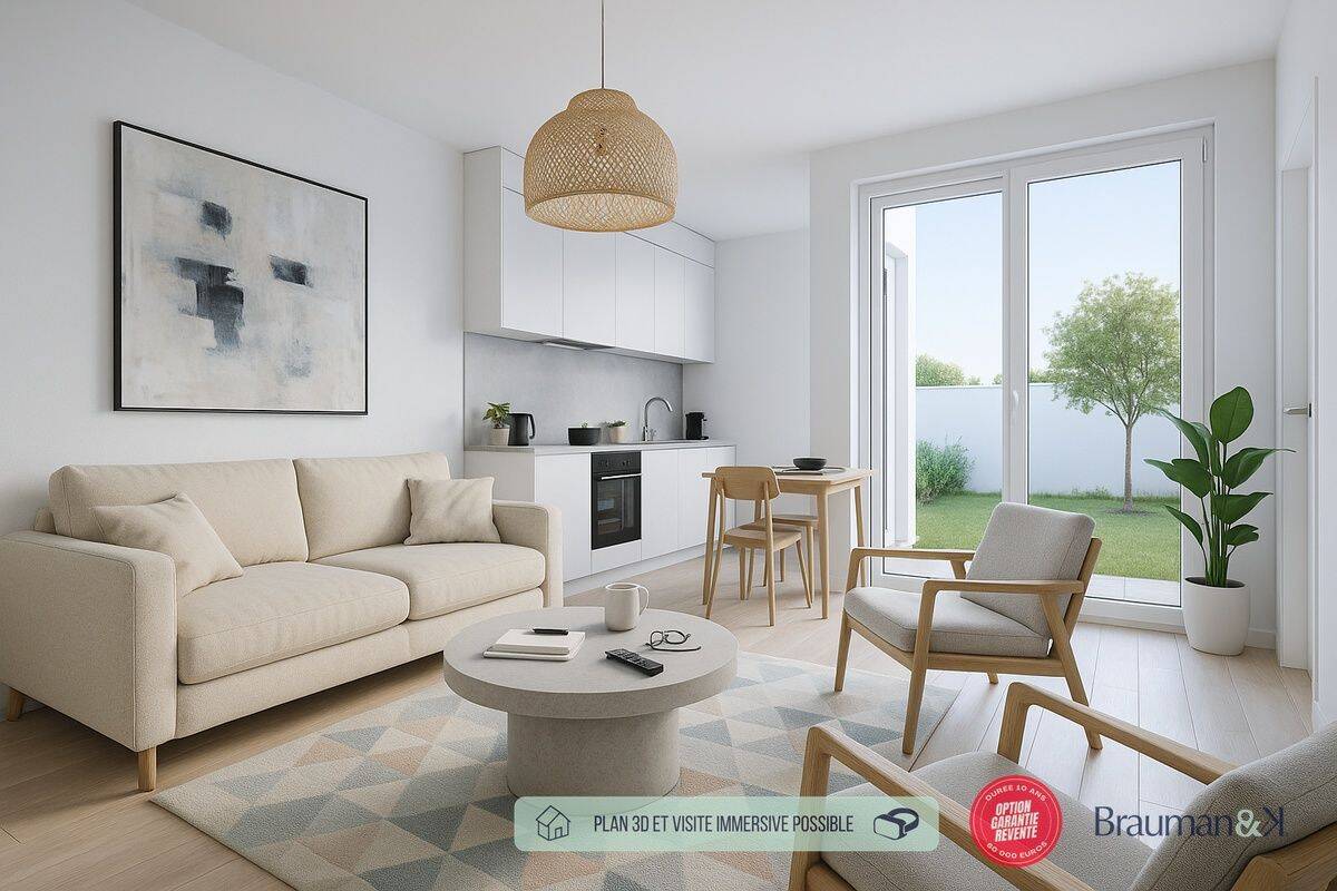 Appartement 1 pièce 23 m² · à Caen · 23 m² · 139 900 €