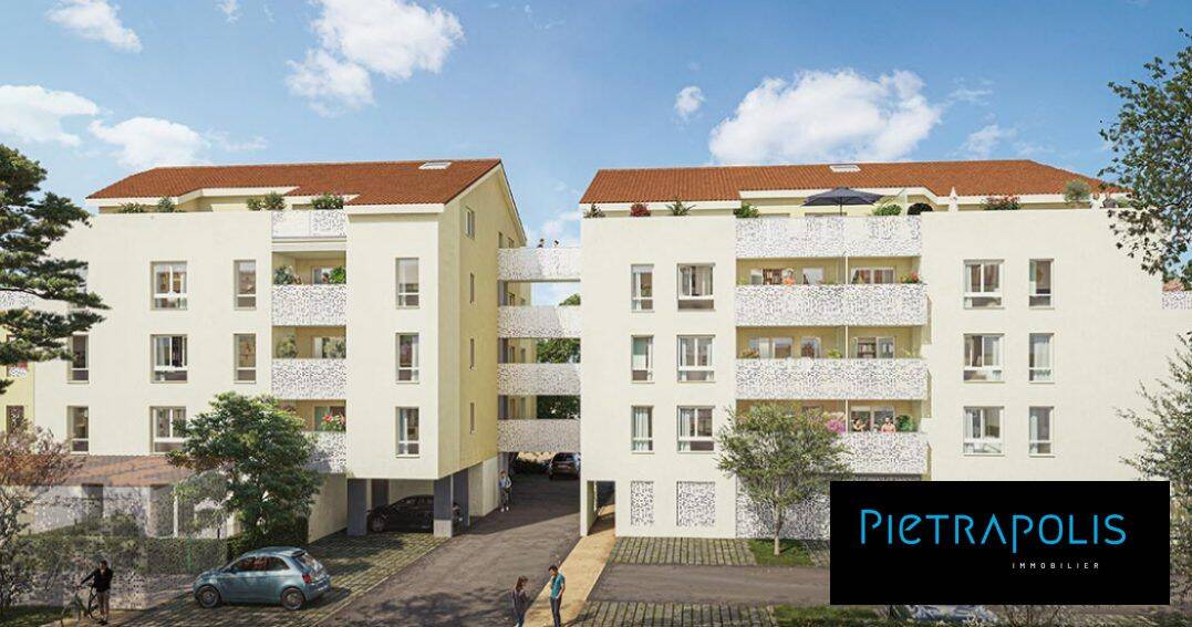 Appartement 2 pièces 42 m² · à Vaulx-en-Velin · 41,9 m² · 176 000 €