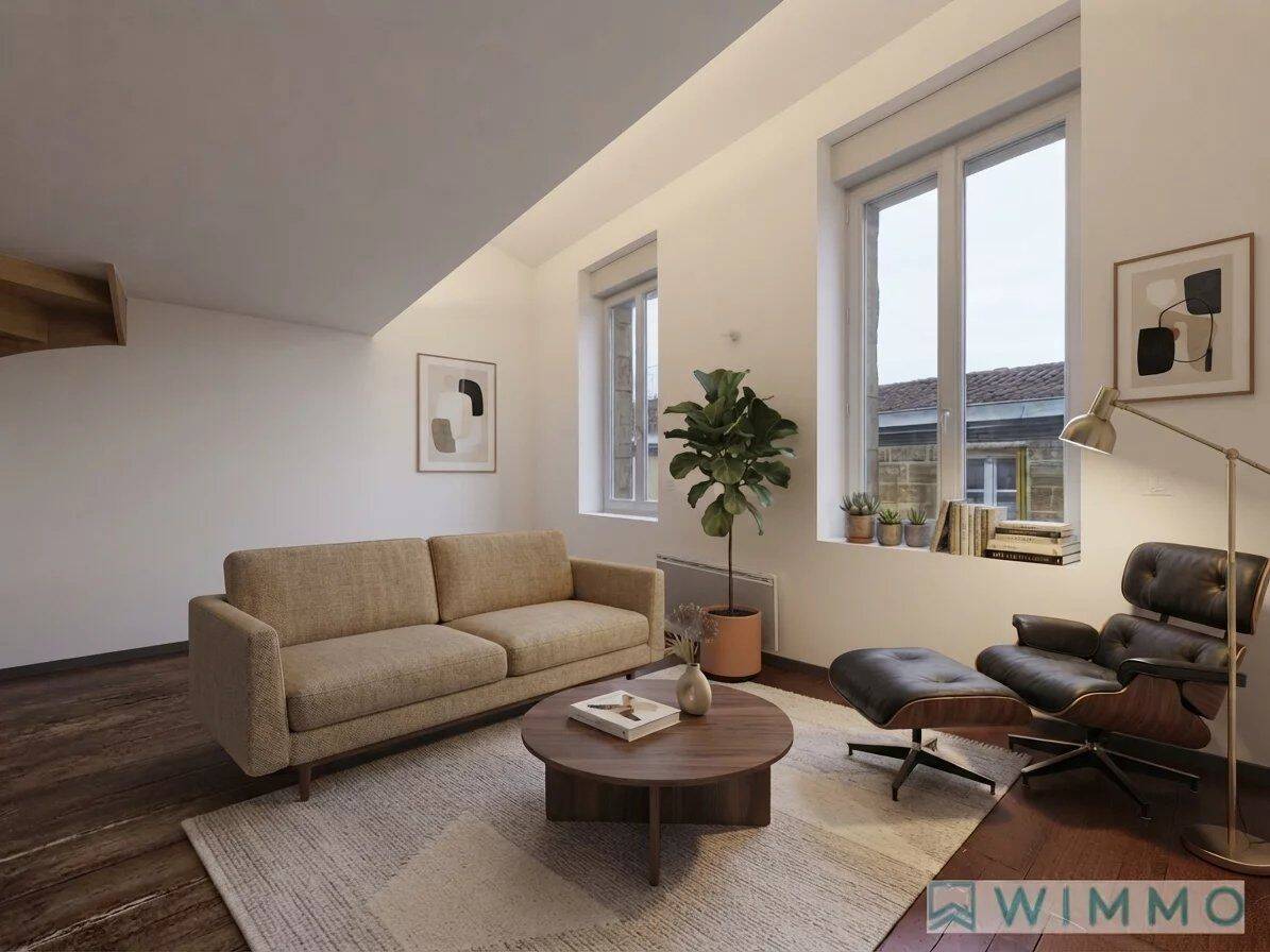 Appartement 3 pièces 57 m² · à Bordeaux · 57,4 m² · 867 €/mois