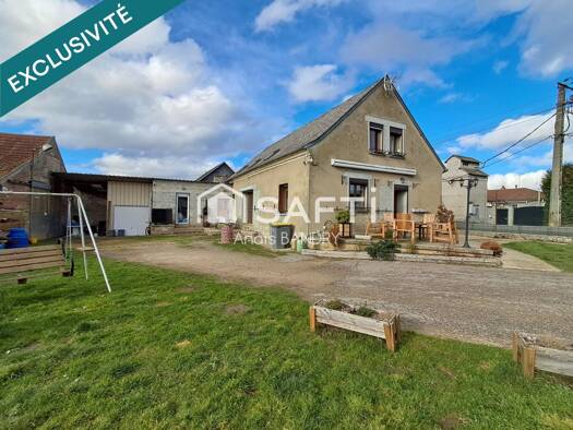 Maison à vendre 220 000 € 10 pièces 5 chambres 175 m² 844 m² de terrain Beaurieux 02160