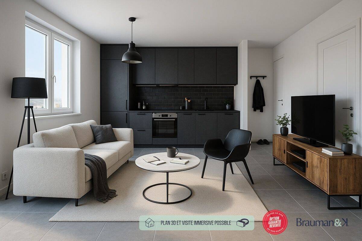 Appartement 2 pièces 40 m² · à Brest · 40 m² · 155 000 €