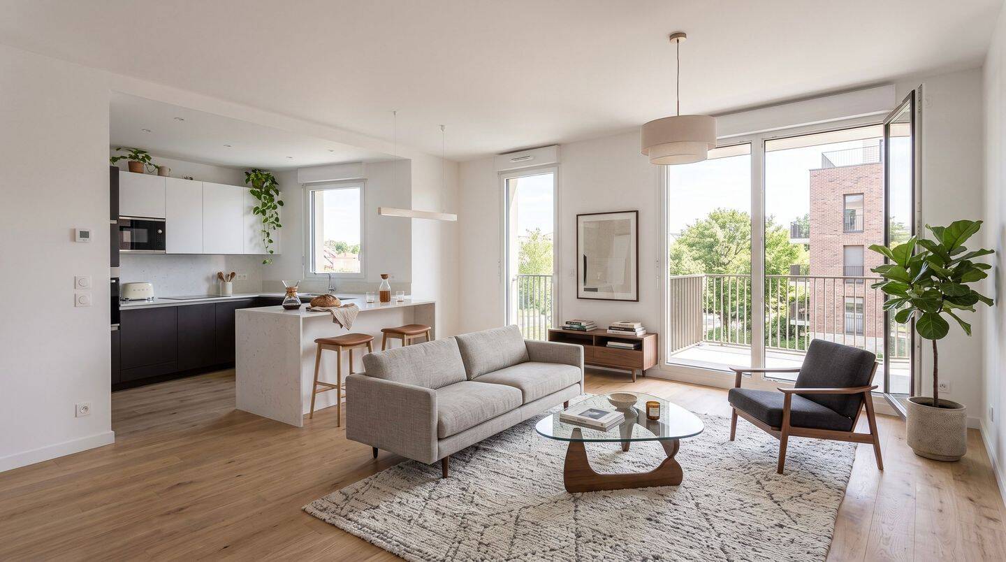 Appartement 3 pièces 64 m² · à Le Plessis-Robinson · 64 m² · 329 900 €