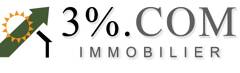 3%.COM Immobilier logo