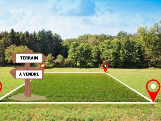 Terrain constructible à vendre 65 000 € 681 m² de terrain Cauvigny 60730