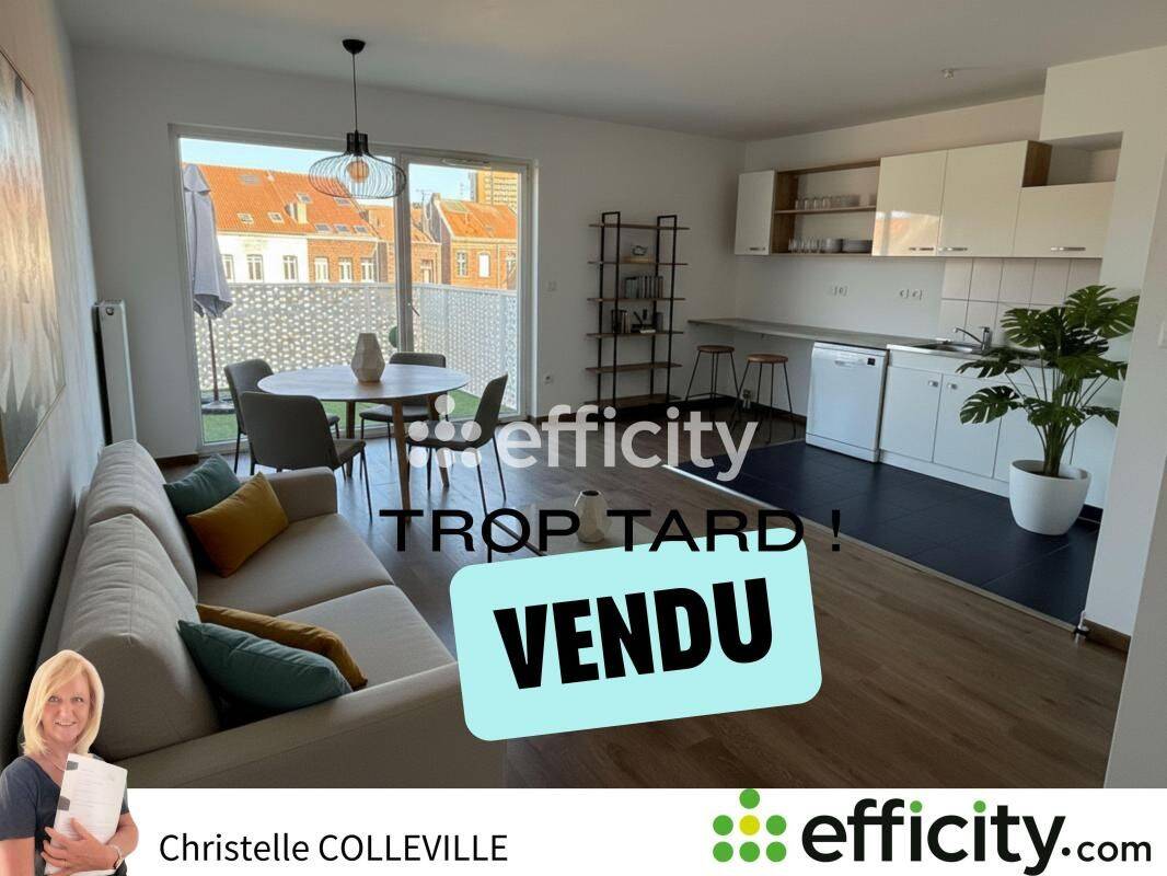 Appartement 3 pièces 61 m² · à Roubaix · 61 m² · 149 000 €