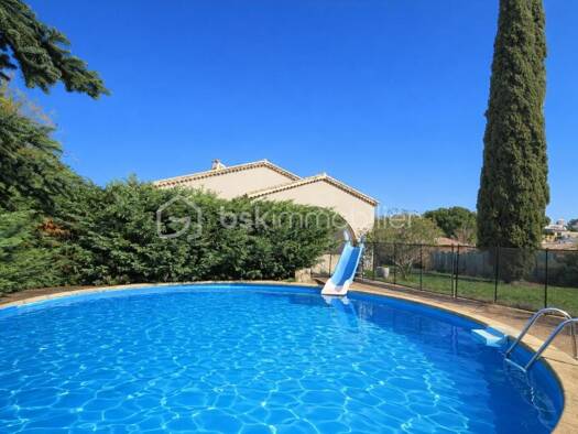 Maison de plain-pied à vendre 228 000 € 5 pièces 4 chambres 100 m² 1 338 m² de terrain Périurbain Sud Ouest Bagnols-sur-Cèze 30200