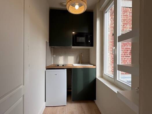 Appartement à vendre 79 900 € 1 pièce 17 m² 1er étage Henriville Amiens 80000