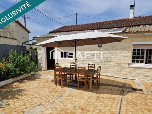 Maison à vendre 139 000 € 5 pièces 3 chambres 158 m² 457 m² de terrain Chives 17510