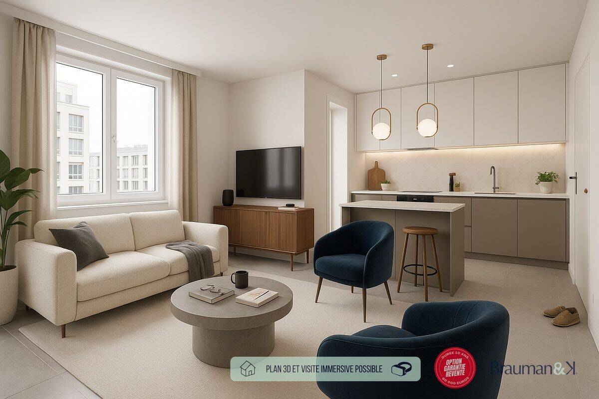 Appartement 2 pièces 51 m² · à Saint-Jean-de-la-Ruelle · 51 m² · 245 000 €