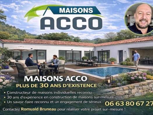 Terrain avec maison neuve à vendre 365 000 € 4 pièces 3 chambres 113 m² 292 m² de terrain La Jarne 17220