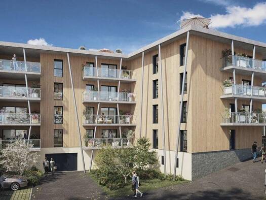 Appartement à vendre - neuf 372 000 € 3 pièces 2 chambres 71 m² RDC Sud Est Perros-Guirec 22700