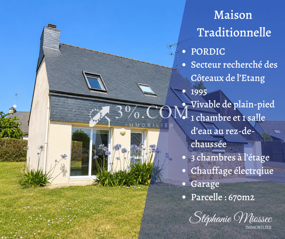 Maison 5 pièces 98 m² · à Pordic · 98 m² · 339 900 €