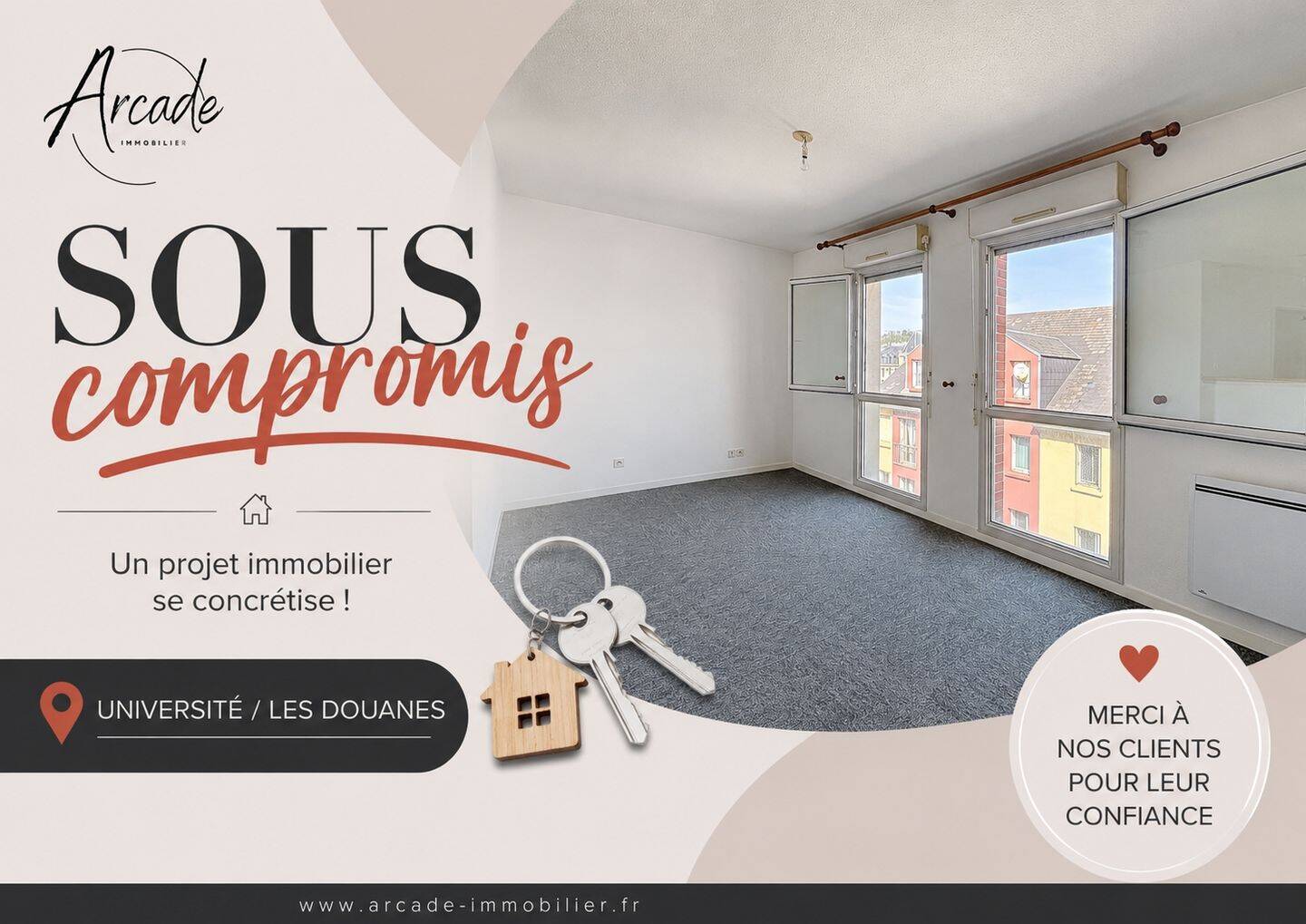 Appartement 1 pièce 24 m² · à Le Havre · 23,6 m² · 69 000 €