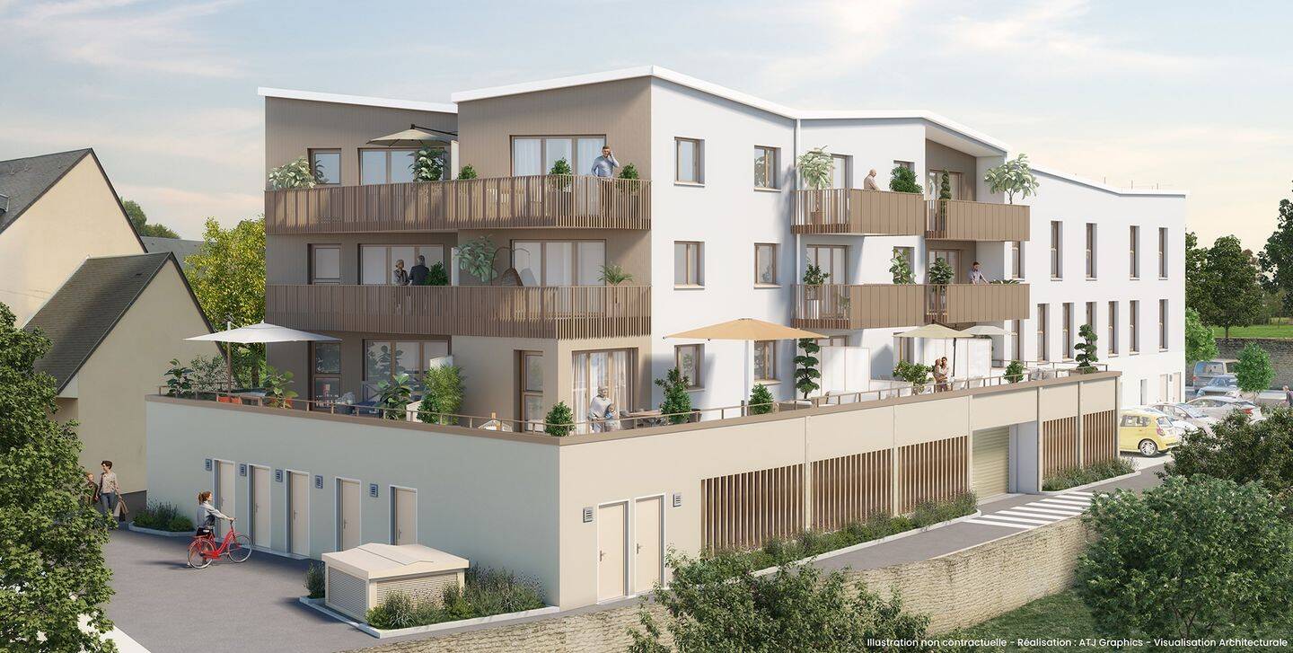 Appartement 2 pièces 56 m² · à Hermanville-sur-Mer · 55,9 m² · 263 500 €