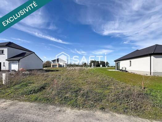 Terrain constructible viabilisé à vendre 80 999 € 557 m² de terrain Neuvireuil 62580